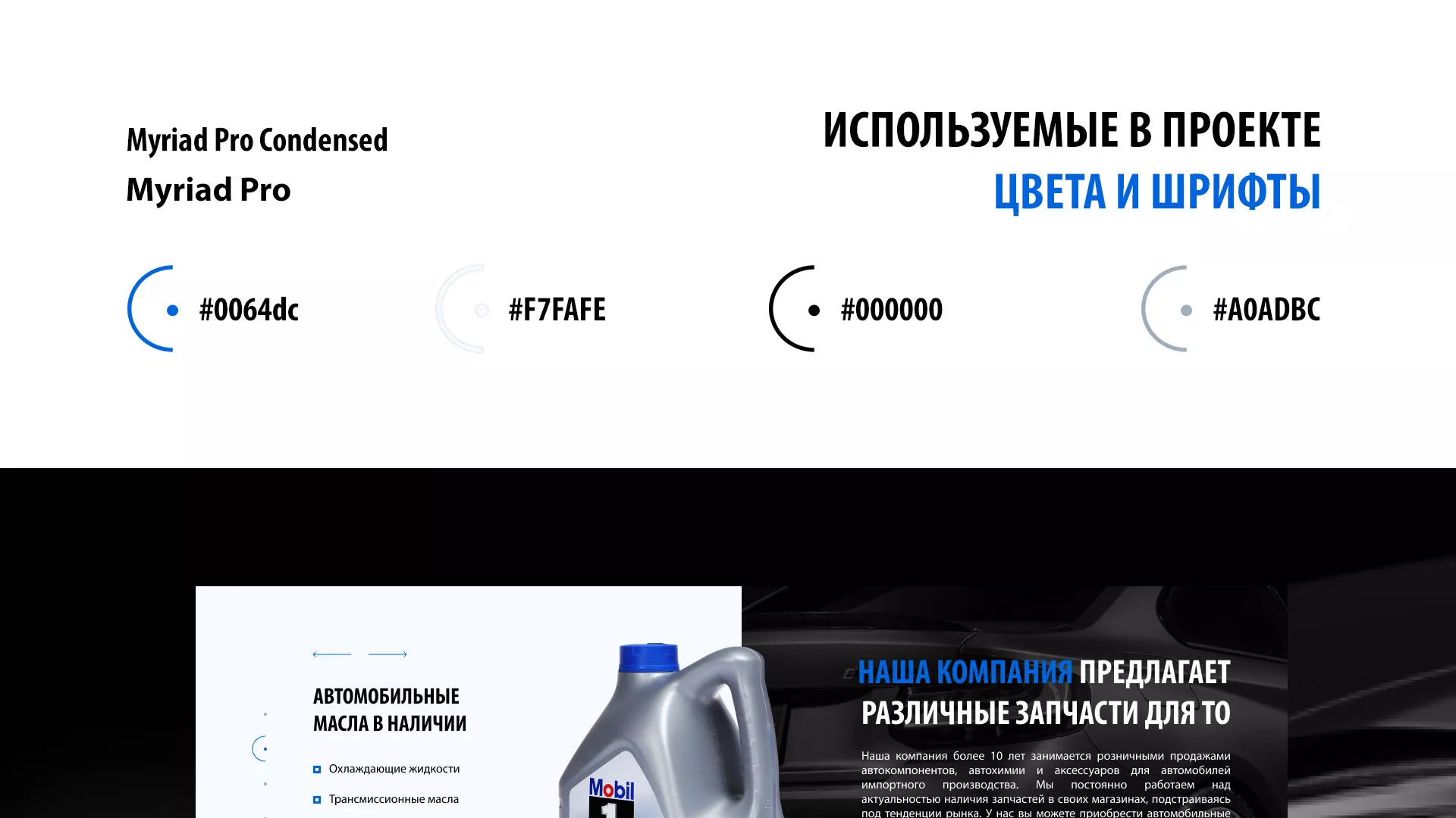 Разработка сайта магазина автозапчастей «М7» в Новопавловске