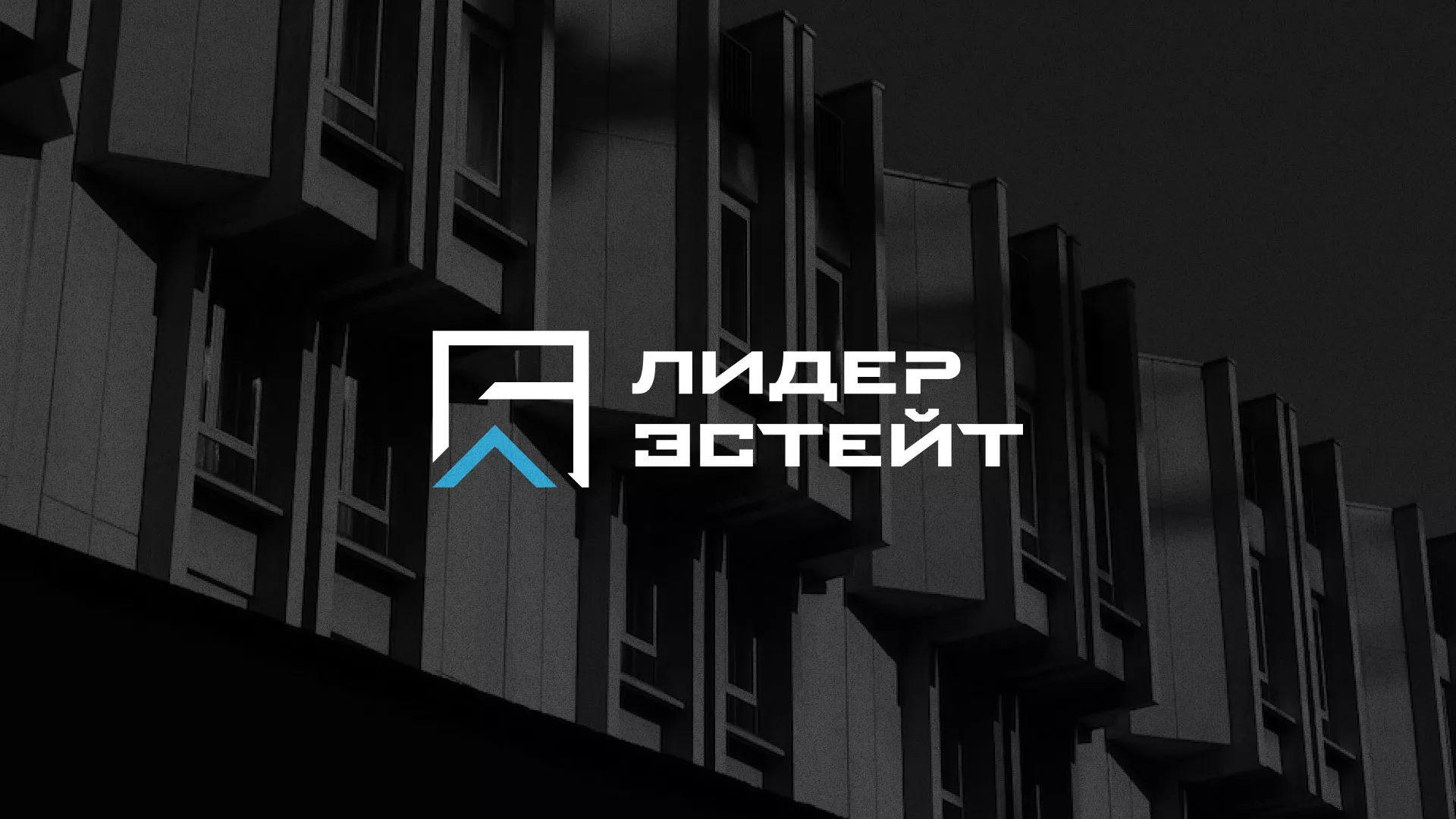 Разработка логотипа агентства недвижимости «Лидер Эстейт» в Новопавловске
